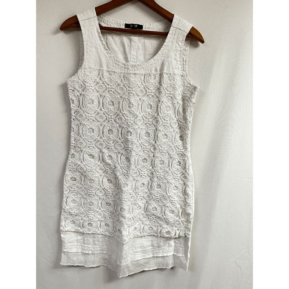 Yest Womens Sleeveless Sequin Mini Dress Size 4